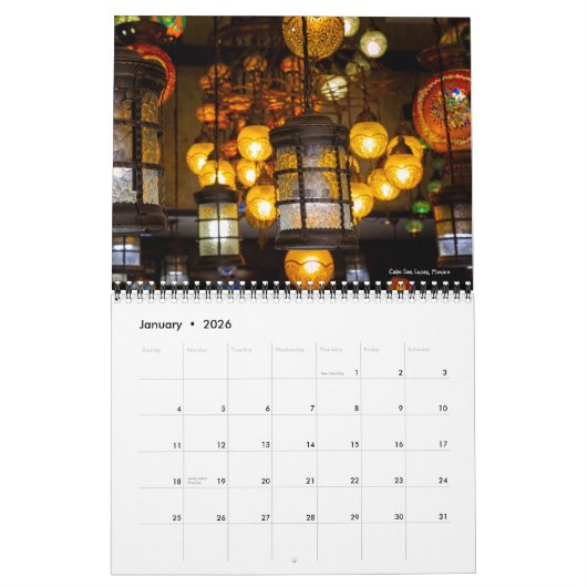 Calendrier mural 2024 : Mike Zack Photographie (Jan 2026)