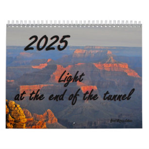 Calendrier mural 2025 avec versets bibliques en an