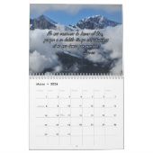 Calendrier mural 2025 avec Versets de la Bible esp (Mar 2026)