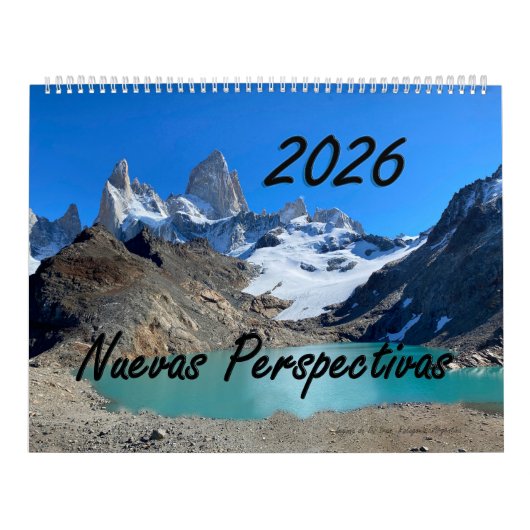 Calendrier Mural 2026 avec Versets Bibliques Espag (Protection)