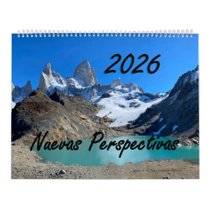 Calendrier Mural 2026 avec Versets Bibliques Espag