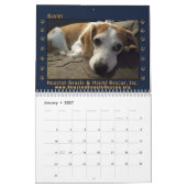 Calendrier Mural 2026 Beagles SauvÃs (Jan 2027)