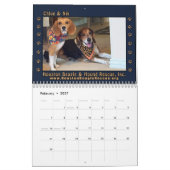 Calendrier Mural 2026 Beagles SauvÃs (Feb 2027)