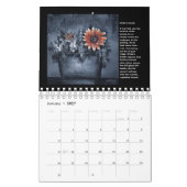 Calendrier mural 2026 des peintures de Serena King (Jan 2027)