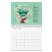 Calendrier mural 2026 des peintures de Serena King (Mar 2027)