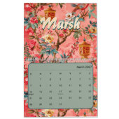 Calendrier mural 2026 élégant de style chinois (Mar 2027)