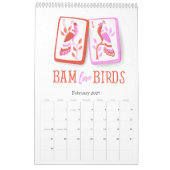 Calendrier mural 2026 Mahjong Time  (Feb 2027)