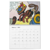 Calendrier mural 2026 Vintage Cliff Sterrett (Feb 2027)