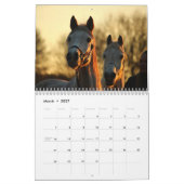 Calendrier Mural 2027 Beaux Chevaux (Mar 2027)