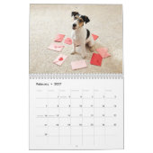 Calendrier Mural 2027 des Terrier Fox Lisses (Feb 2027)