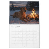 Calendrier Mural 2027 Fox Red Labrador Retriever (Feb 2027)