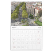 Calendrier Mural 24 mois Barcelone, Espagne (Mar 2027)