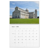 Calendrier Mural 24 mois en Toscane (Mar 2026)