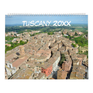Calendrier Mural 24 mois en Toscane