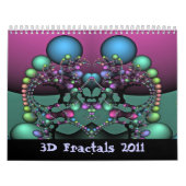 Calendrier Mural 3D fractales 2011 (Protection)