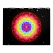 Calendrier Mural 48 Mandalas comme classeur de bague (Protection)