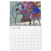 CALENDRIER MURAL 4 SAISONS 2016 ARTDECO BEAUTY MODE ILLUSTRATION (Jan 2026)