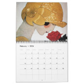 CALENDRIER MURAL 4 SAISONS 2016 ARTDECO BEAUTY MODE ILLUSTRATION (Feb 2026)