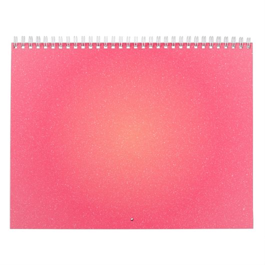 Calendrier mural à dégradé rose minimal (Protection)