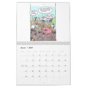 Calendrier Mural A fait n'importe qui vous disent que les chèvres (Mar 2027)