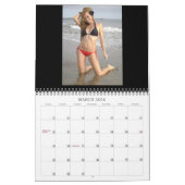 Calendrier Mural À la plage (Mar 2026)