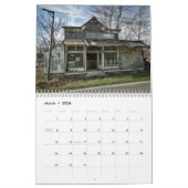 Calendrier Mural Abandonné dans l'Ozarks (Mar 2026)