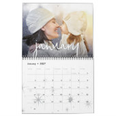 Calendrier Mural Abondance hivernale (Jan 2027)