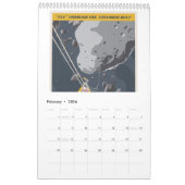 Calendrier Mural Affiches 2014 mises à jour de voyage dans l'espace (Feb 2026)
