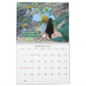 Calendrier Mural Ailes de papillon d'émerveillement (Feb 2027)