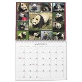Calendrier Mural Aimez ces pandas ! 2011 (Mar 2026)