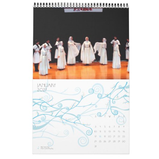 CALENDRIER MURAL AKBA (Jan 2027)
