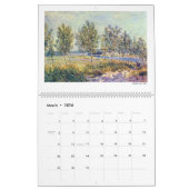 Calendrier Mural Alfred Sisley Landscapes 2026 (Mar 2026)