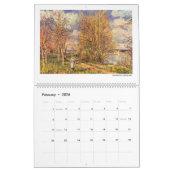 Calendrier Mural Alfred Sisley Landscapes 2026 (Feb 2026)