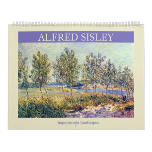 Calendrier Mural Alfred Sisley Landscapes 2026