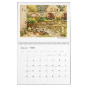 Calendrier Mural Alfred Sisley Landscapes 2026 (Jan 2026)