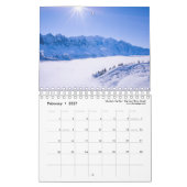 Calendrier Mural Alpes 2017 de bourdon (Feb 2027)