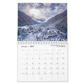 Calendrier Mural Alpes 2017 de bourdon (Jan 2027)