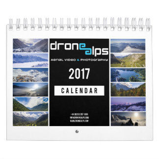 Calendrier Mural Alpes 2017 de bourdon
