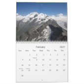 Calendrier Mural Alpes suisses 2015 de "Matterhorn et d'amis" (Feb 2027)