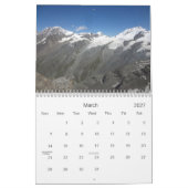 Calendrier Mural Alpes suisses 2015 de "Matterhorn et d'amis" (Mar 2027)
