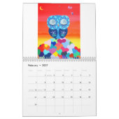 Calendrier Mural Amis affectueux, la vie affectueuse 2009 (Feb 2027)