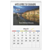 Calendrier Mural AMSTERDAM 1, AMSTERDAM, HOLLANDE,… - customisé (Mar 2026)