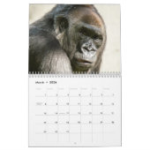 Calendrier Mural Amusement d'animal de zoo (Mar 2026)