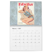 Calendrier Mural AMUSEMENT FILM vintage (Feb 2027)