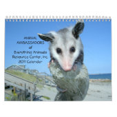 Calendrier mural animal d'ambassadeurs 2011 (Protection)