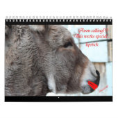Calendrier Mural Animaux avec l'attitude (Protection)