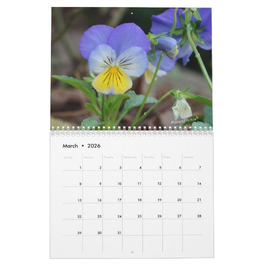 Calendrier Mural Année 2016 de Calendrier-personnaliser de pensées (Mar 2026)