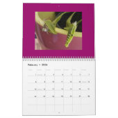 Calendrier Mural Année pendant l'année (Feb 2026)