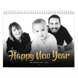 Calendrier Mural Annuaires 2022 Photo de famille Bonne année