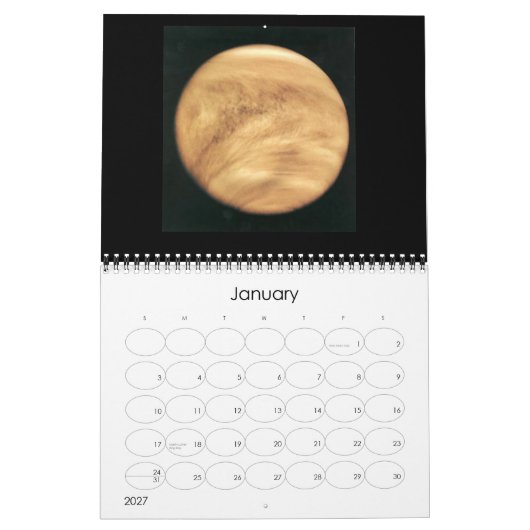 Calendrier Mural Annuaires des collections de la Terre 2015 (Jan 2027)